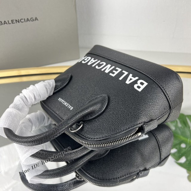 Balenciaga專櫃爆款新版/銀色LOGO小號手提貝殼包 巴黎世家原單大字母貝殼包 fyj1981